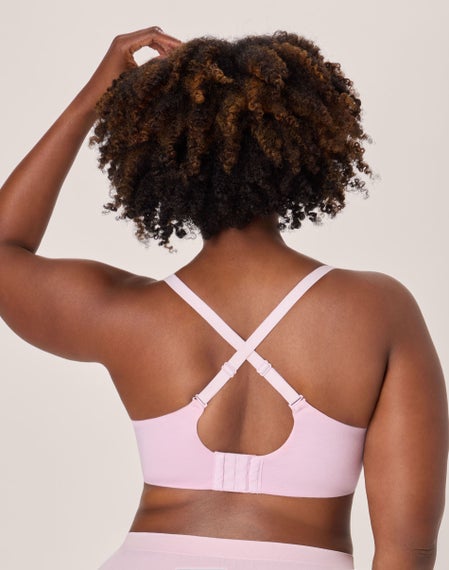 LUVLETTE Wireless Low Back Breathable Modal Bra With Built-In Pads for Sale stralia| New