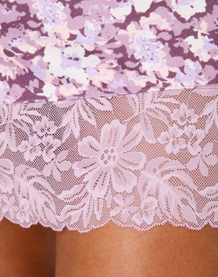 Bali Breathe Nightgown Chemise, Lace Trim