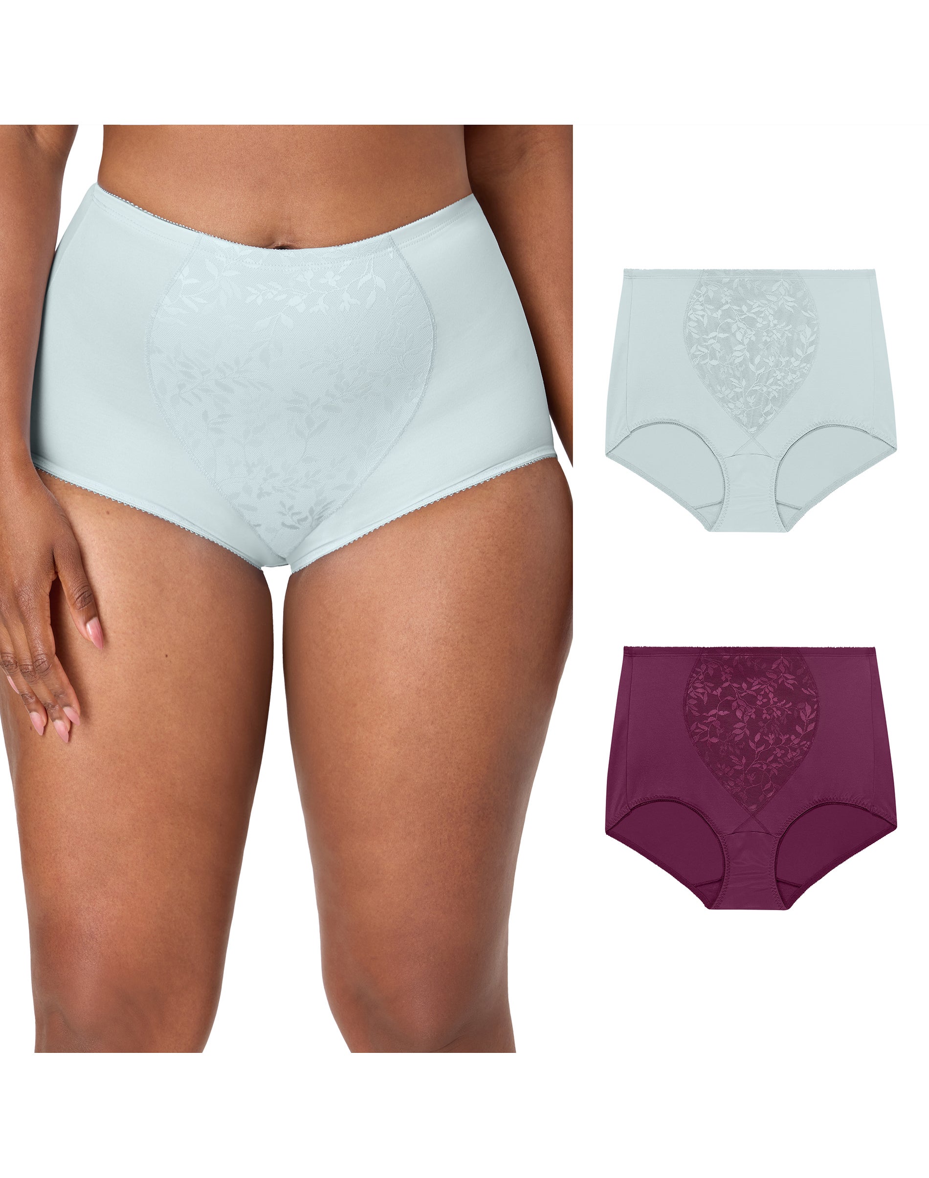 Jacquard Shaping Brief, 2-Pack
